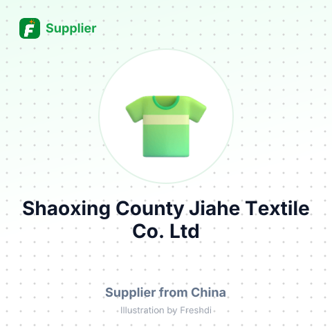 Shaoxing County Jiahe Textile Co.,Ltd – summary card, no photo uploaded yet