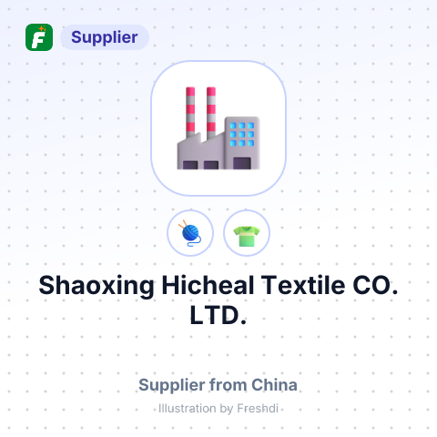 Shaoxing Hicheal Textile CO.,LTD. – summary card, no photo uploaded yet