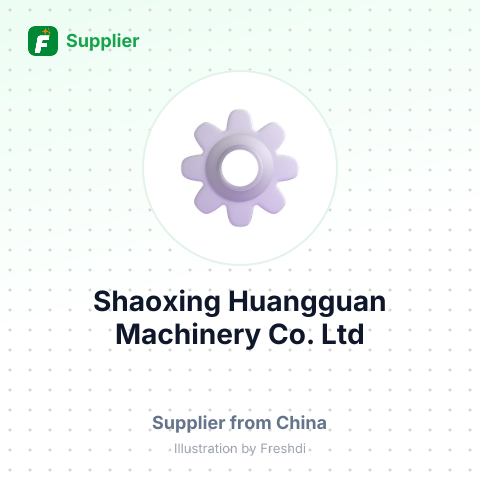Shaoxing Huangguan Machinery Co., Ltd – summary card, no photo uploaded yet