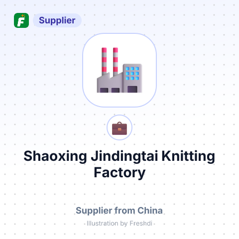 Shaoxing Jindingtai Knitting Factory – summary card, no photo uploaded yet