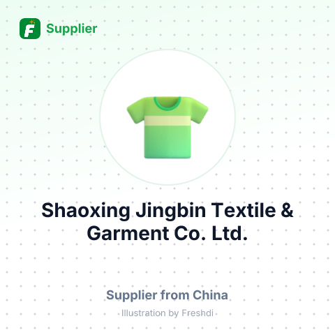 Shaoxing Jingbin Textile & Garment Co., Ltd. – summary card, no photo uploaded yet