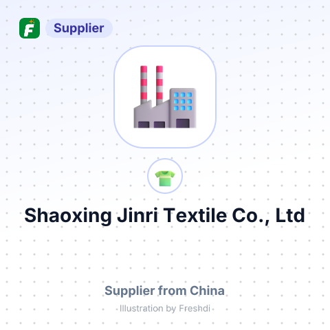 Shaoxing Jinri Textile Co., Ltd – summary card, no photo uploaded yet