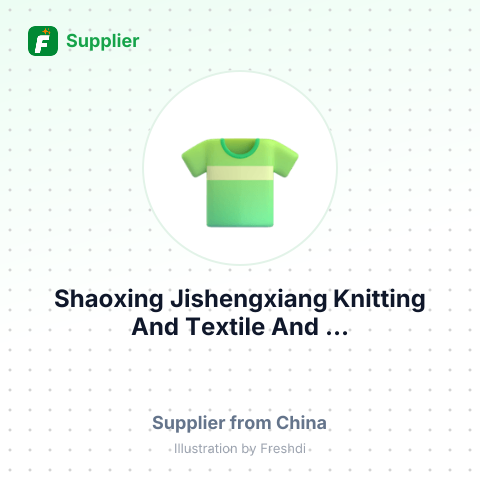 Shaoxing Jishengxiang Knitting And Textile And ... – summary card, no photo uploaded yet