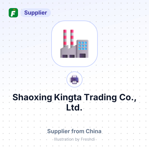 Shaoxing Kingta Trading Co., Ltd. – summary card, no photo uploaded yet