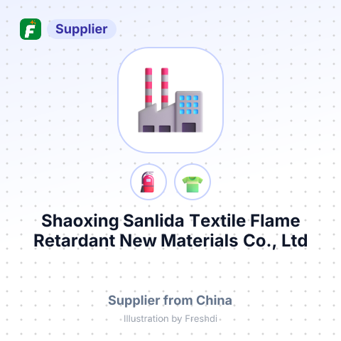 Shaoxing Sanlida Textile Flame Retardant New Materials Co., Ltd – summary card, no photo uploaded yet
