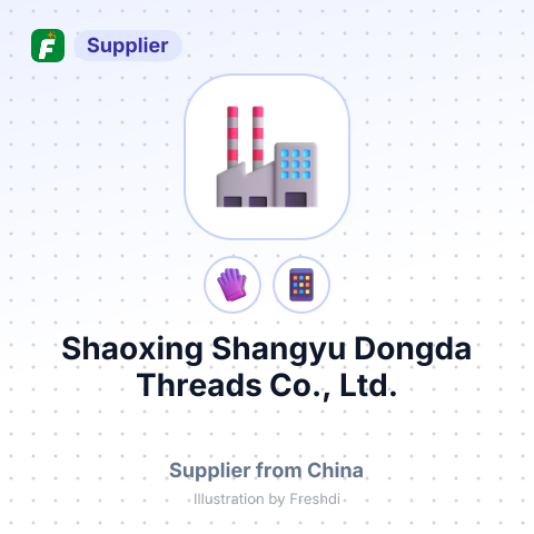 Shaoxing Shangyu Dongda Threads Co., Ltd. – summary card, no photo uploaded yet