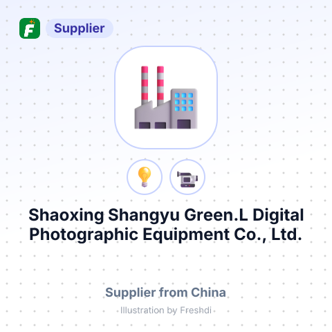 Shaoxing Shangyu Green.L Digital Photographic Equipment Co., Ltd. – summary card, no photo uploaded yet
