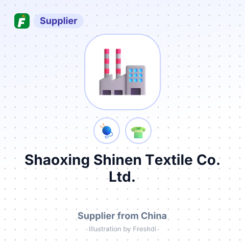 Shaoxing Shinen Textile Co., Ltd. – summary card, no photo uploaded yet