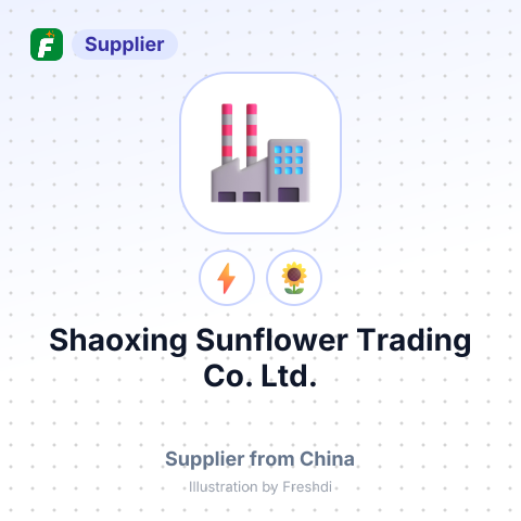 Shaoxing Sunflower Trading Co.,Ltd. – summary card, no photo uploaded yet