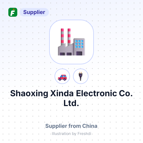 Shaoxing Xinda Electronic Co.,Ltd. – summary card, no photo uploaded yet