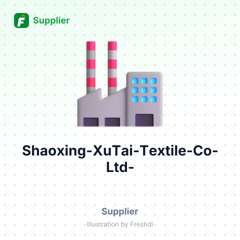 Shaoxing XuTai Textile Co., Ltd. – summary card, no photo uploaded yet
