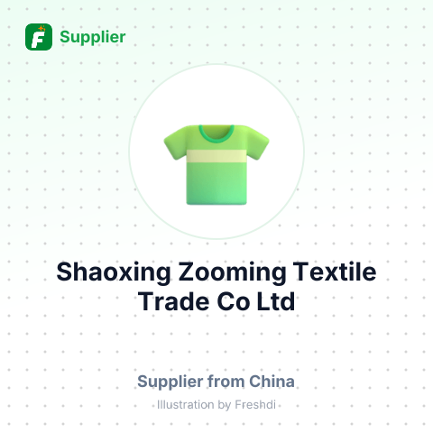 Shaoxing Zooming Textile Trade Co,Ltd – summary card, no photo uploaded yet