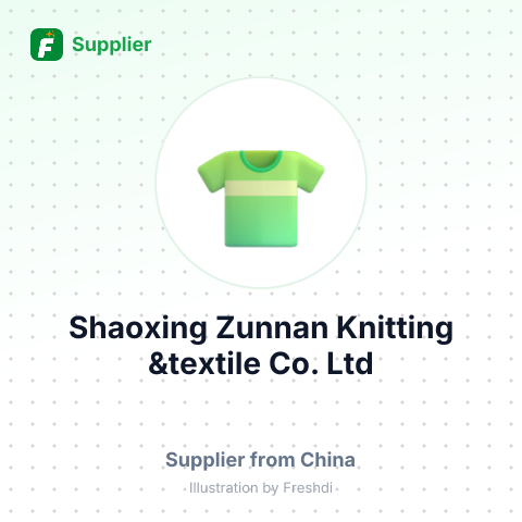 Shaoxing Zunnan Knitting &textile Co., Ltd – summary card, no photo uploaded yet