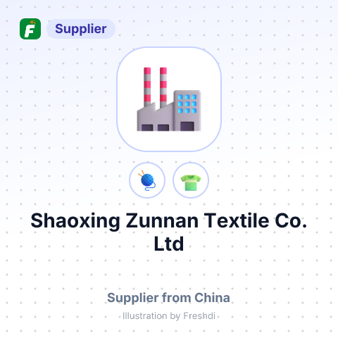 Shaoxing Zunnan Textile Co., Ltd – summary card, no photo uploaded yet