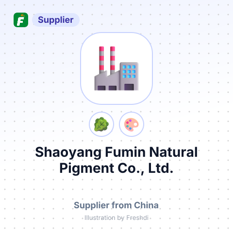Shaoyang Fumin Natural Pigment Co., Ltd. – summary card, no photo uploaded yet