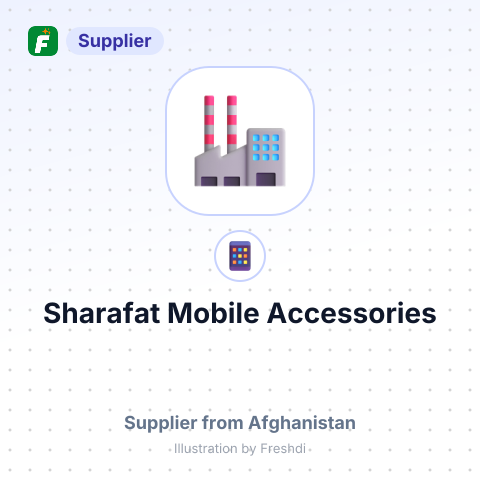 Sharafat Mobile Accessories – summary card, no photo uploaded yet