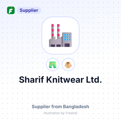 Sharif Knitwear Ltd. – summary card, no photo uploaded yet