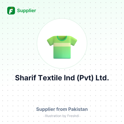 Sharif Textile Ind (Pvt) Ltd. – summary card, no photo uploaded yet