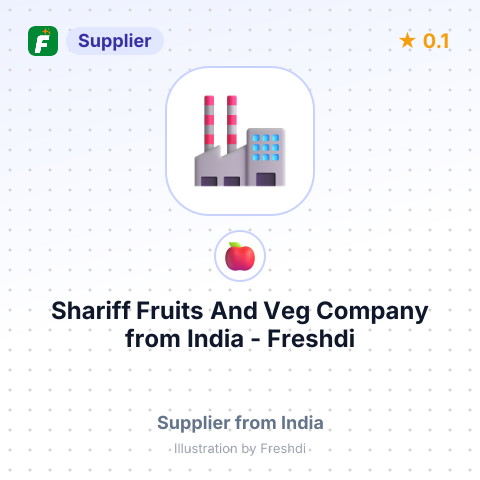Shariff Fruits And Veg Company  – summary card, no photo uploaded yet