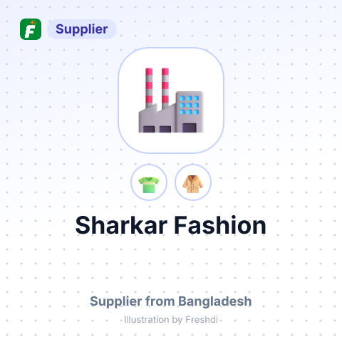 Sharkar Fashion – summary card, no photo uploaded yet