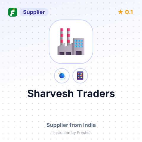 Sharvesh Traders  – summary card, no photo uploaded yet