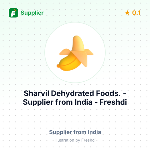 Sharvil Dehydrated Foods.  – summary card, no photo uploaded yet