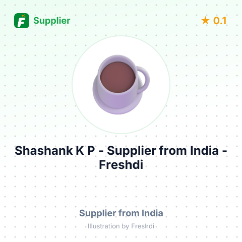 Shashank K P  – summary card, no photo uploaded yet
