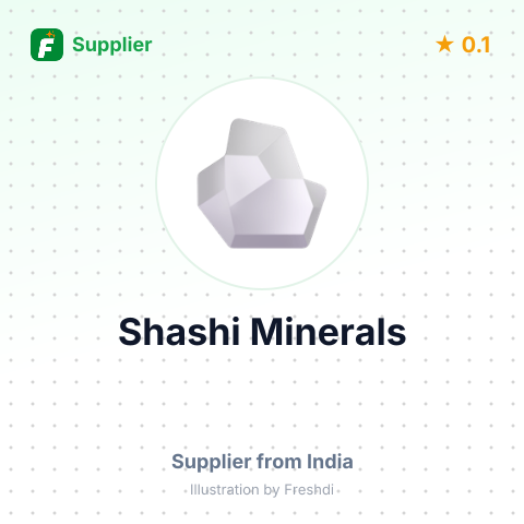 Shashi Minerals  – summary card, no photo uploaded yet