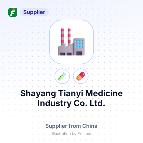 Shayang Tianyi Medicine Industry Co.,Ltd. – summary card, no photo uploaded yet