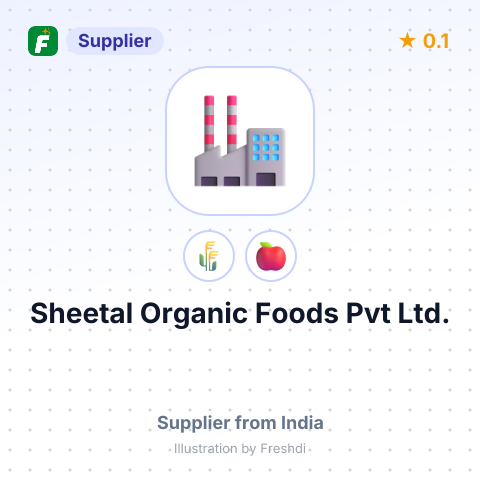 Sheetal Organic Foods Pvt Ltd. – summary card, no photo uploaded yet