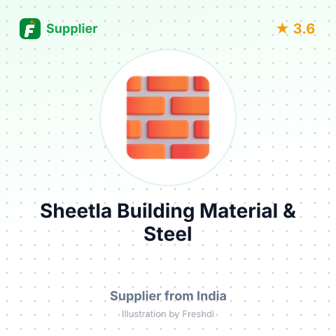 Sheetla Building Material & Steel – summary card, no photo uploaded yet