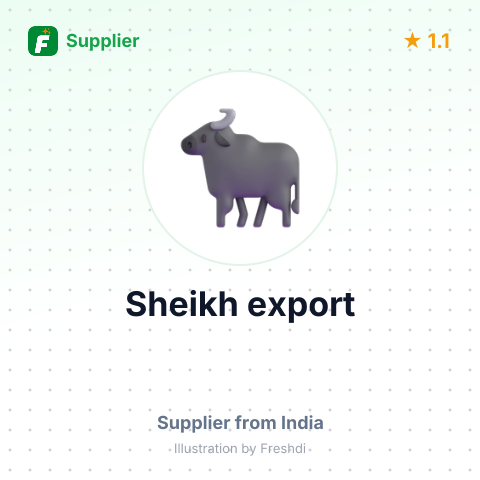 Sheikh export  – summary card, no photo uploaded yet