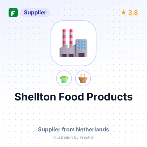 Shellton Food Products – summary card, no photo uploaded yet