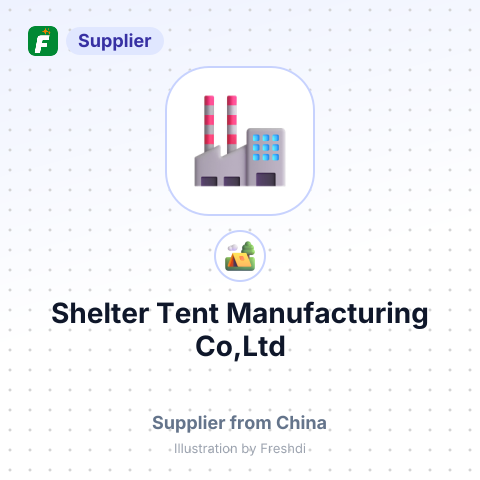 Shelter Tent Manufacturing Co,Ltd – summary card, no photo uploaded yet
