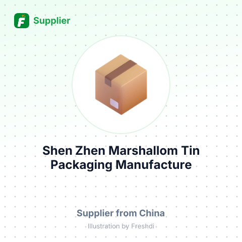 Shen Zhen Marshallom Tin Packaging Manufacture – summary card, no photo uploaded yet