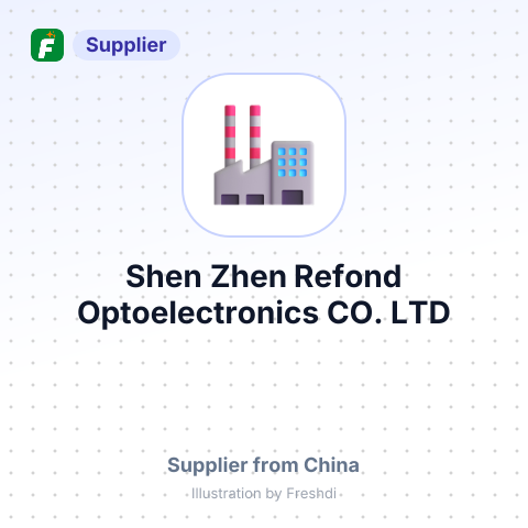 Shen Zhen Refond Optoelectronics CO.,LTD – summary card, no photo uploaded yet