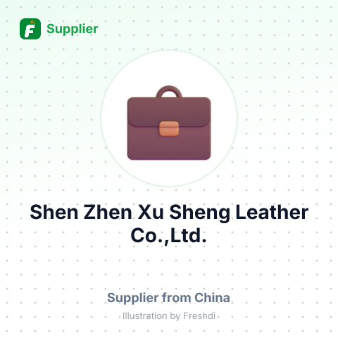 Shen Zhen Xu Sheng Leather Co.,Ltd. – summary card, no photo uploaded yet