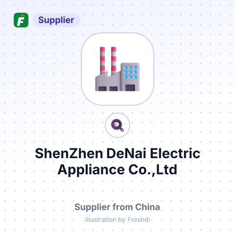 ShenZhen DeNai Electric Appliance Co.,Ltd – summary card, no photo uploaded yet