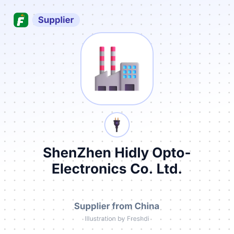ShenZhen Hidly Opto-Electronics Co.,Ltd. – summary card, no photo uploaded yet