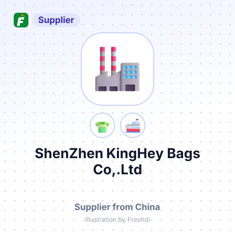 ShenZhen KingHey Bags Co,.Ltd – summary card, no photo uploaded yet