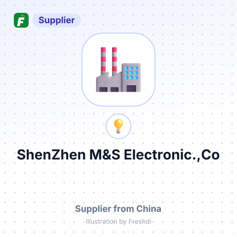 ShenZhen M&S Electronic.,Co – summary card, no photo uploaded yet