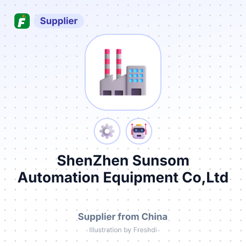 ShenZhen Sunsom Automation Equipment Co,Ltd – summary card, no photo uploaded yet