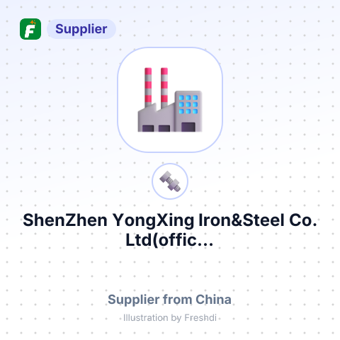 ShenZhen YongXing Iron&Steel Co., Ltd(offic... – summary card, no photo uploaded yet