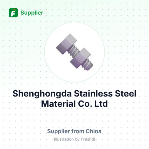 Shenghongda Stainless Steel Material Co., Ltd – summary card, no photo uploaded yet