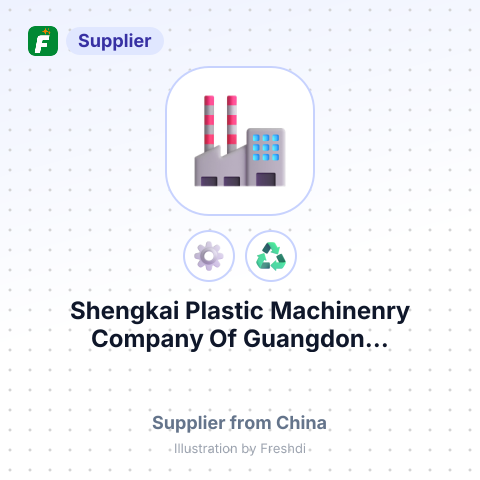 Shengkai Plastic Machinenry Company Of Guangdon... – summary card, no photo uploaded yet