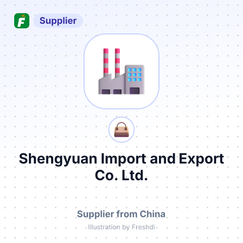 Shengyuan Import and Export Co. Ltd. – summary card, no photo uploaded yet
