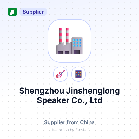 Shengzhou Jinshenglong Speaker Co., Ltd – summary card, no photo uploaded yet