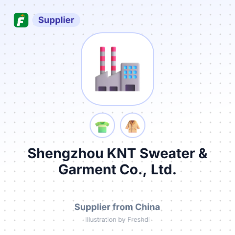 Shengzhou KNT Sweater & Garment Co., Ltd. – summary card, no photo uploaded yet