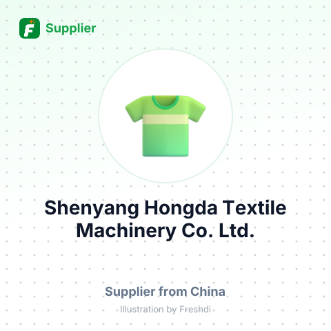 Shenyang Hongda Textile Machinery Co.,Ltd. – summary card, no photo uploaded yet