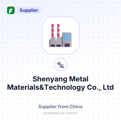 Shenyang Metal Materials&Technology Co., Ltd – summary card, no photo uploaded yet